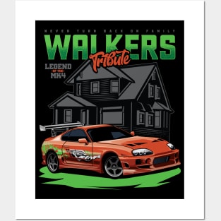 Paul's Toyota Supra Posters and Art